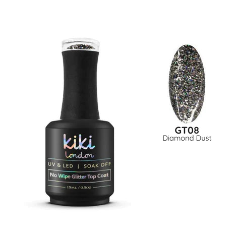 Diamond Dust No Wipe Glitter Top Coat 15ml