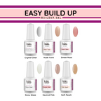 Farbgel Easy Build Up Builder Gel Set (6 Stück) – Kiki London
