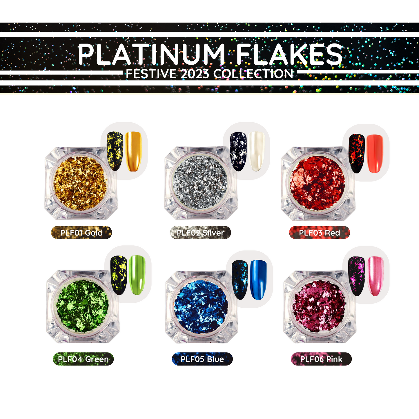 Platinum Flakes Set
