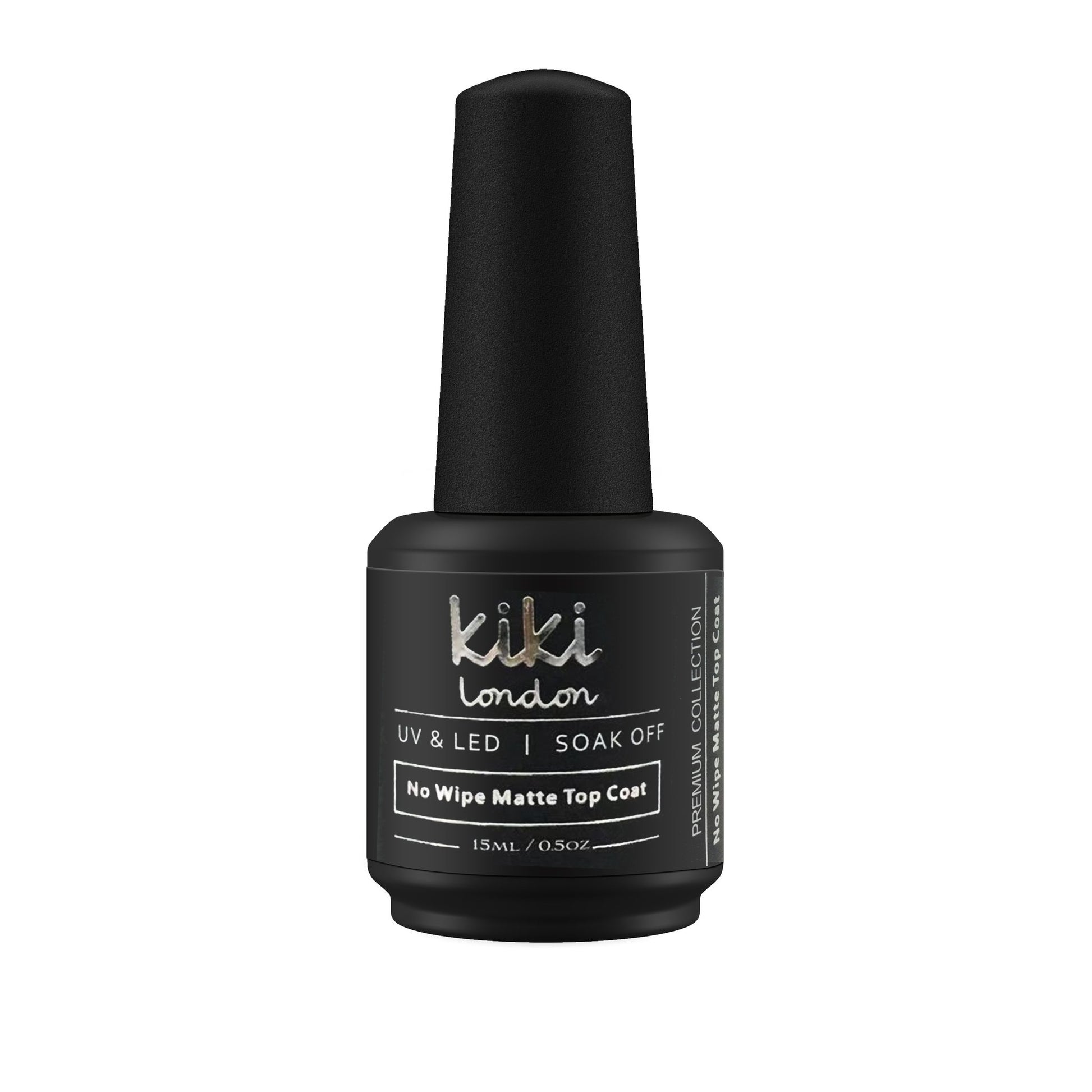 Premium No Wipe Matte Top Coat 15ml - Kiki London Benelux