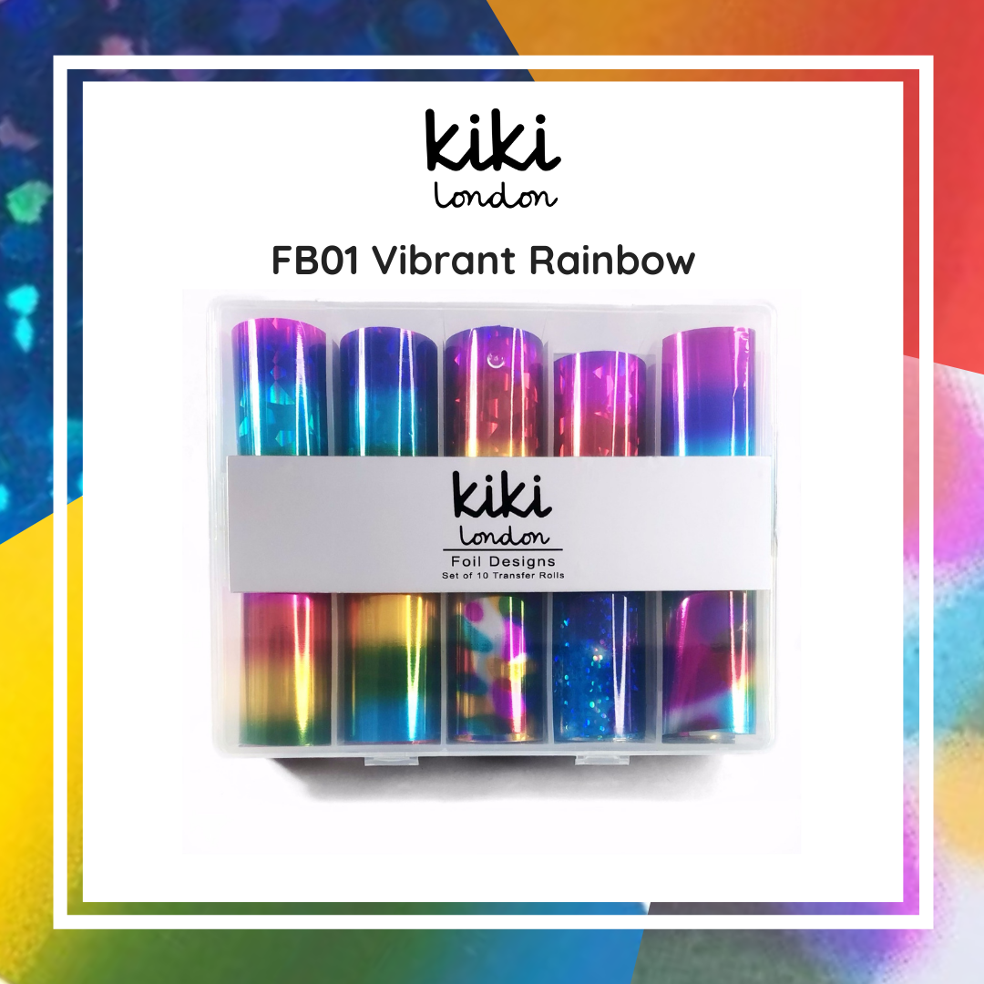 Nail Foil Vibrant Rainbow