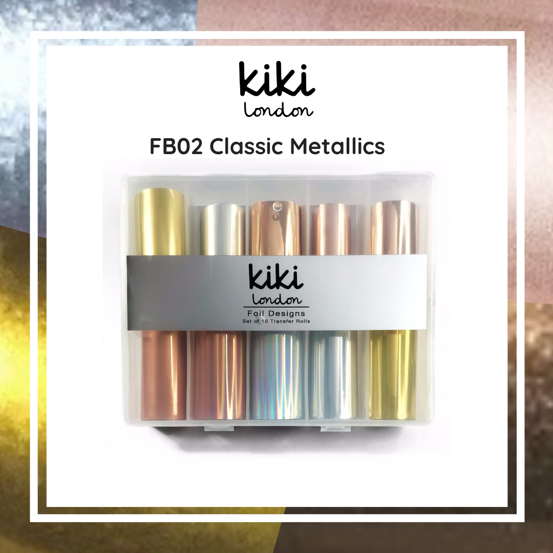 Nail Foil Classic Metallics - Kiki London Benelux