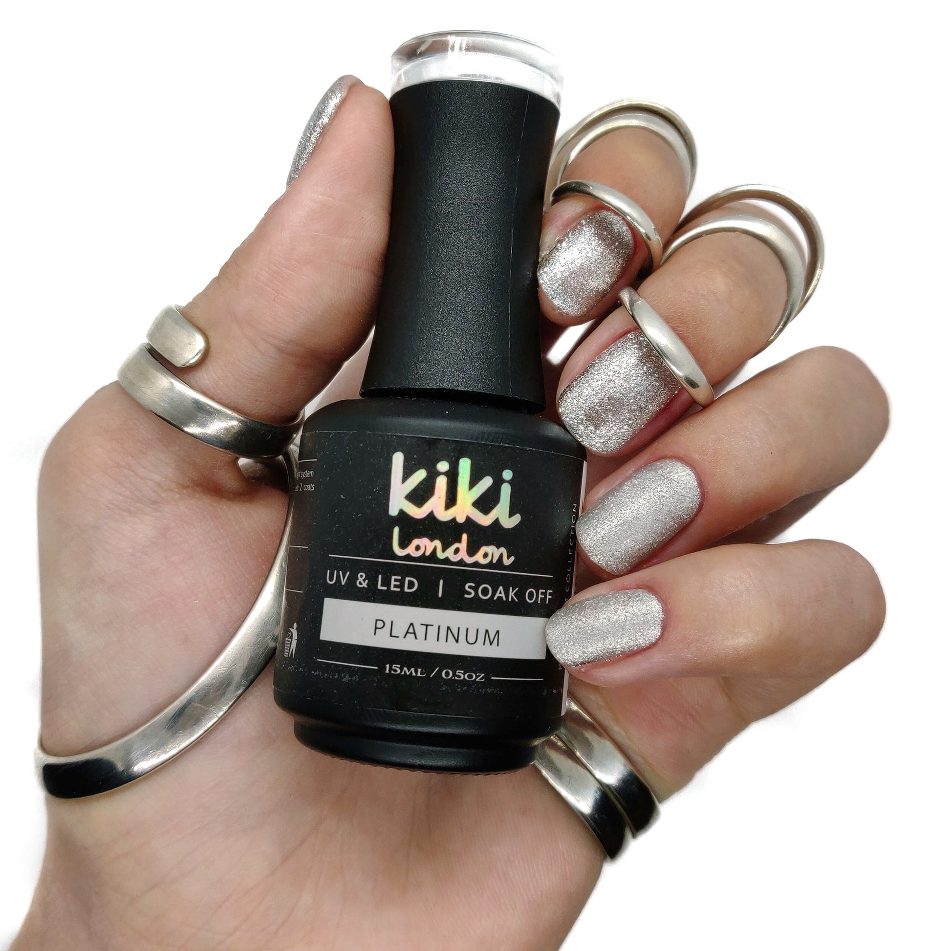 Platinum Halo Ring 15ml - Kiki London Benelux