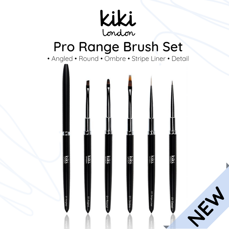 Pro Range Nail Art Brushes Set van 5