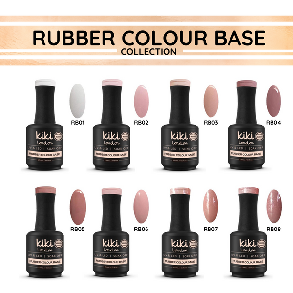 Rubber Colour Base Collection 8stks 15ml