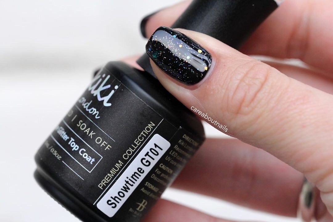 Showtime No Wipe Glitter Top Coat 15ml