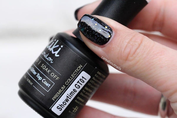 Showtime No Wipe Glitter Top Coat 15ml
