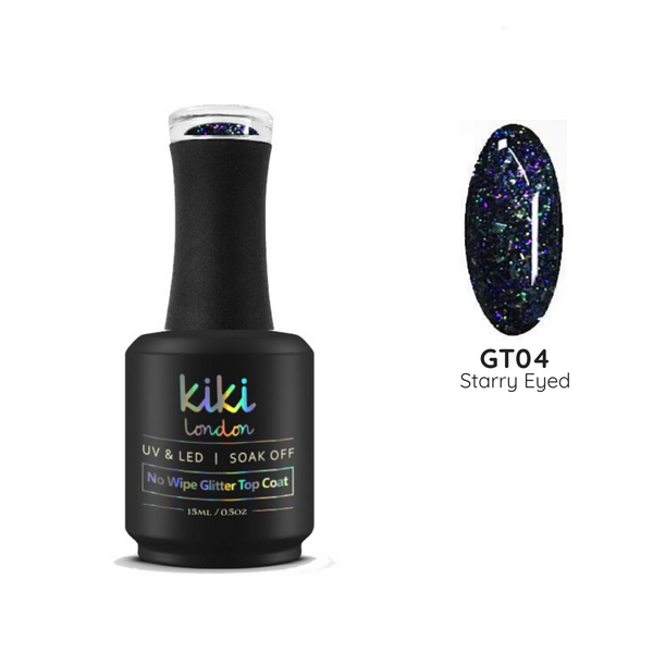 Starry Eyed No Wipe Glitter Top Coat 15ml