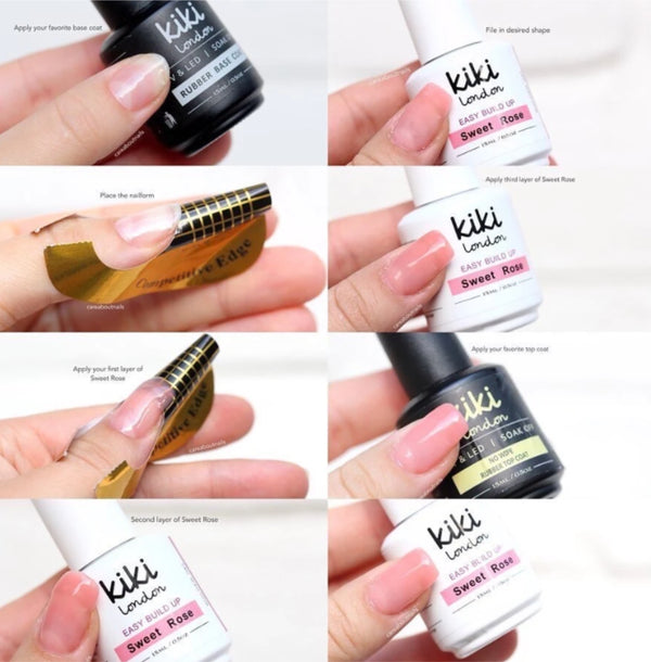 Easy Build Up Builder Gel Set 6stks 15ml
