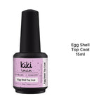 Top Coat Egg Shell (Glossy) No Wipe Glitter Top Coat – Kiki London